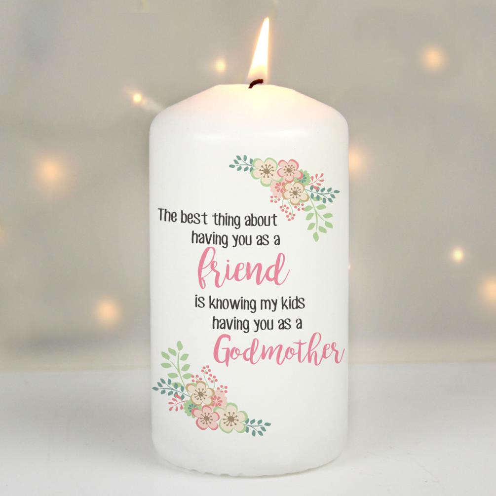 Personalised The Best Thing Pillar Candle Extra Image 3
